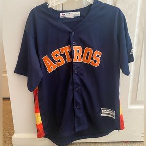 Youth XL Majestic Jose Altuve MLB Baseball Jersey